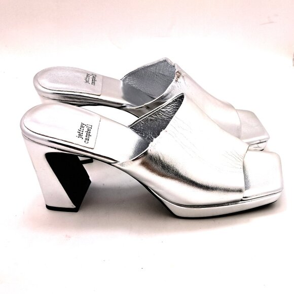 Jeffery Campbell Caviar Platform Slide Sandal - Size 10 - Picture 1 of 13